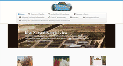 Desktop Screenshot of klynnurseries.com